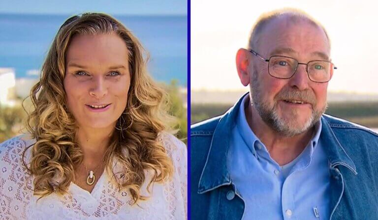 Leonora (links) en Eugene (rechts) maken in aflevering 18 hun debuut in B&B Vol Liefde.