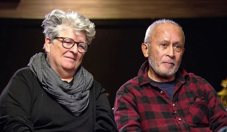 Pim en Gerda uit Drachten doen mee als deelnemers aan het RTL4-programma Help, Mijn Man is Klusser.